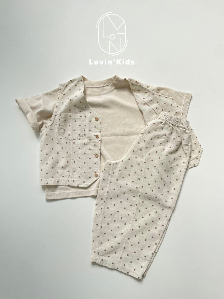 Lovin - Korean Children Fashion - #littlefashionista - Linen Slit Pants - 7