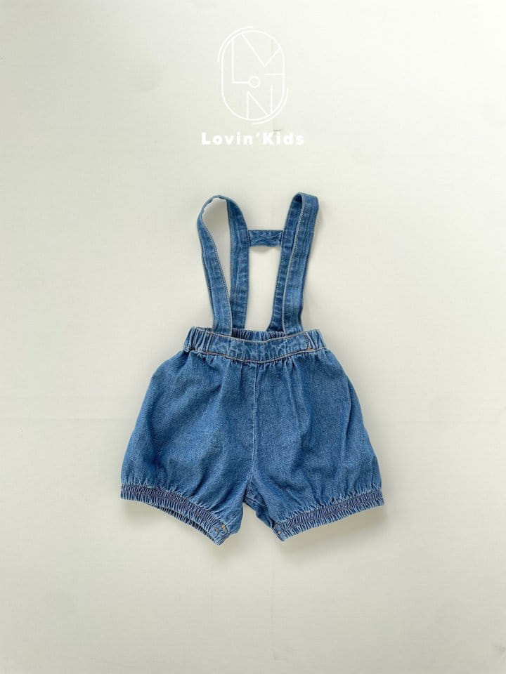 Lovin - Korean Children Fashion - #littlefashionista - Dungarees Balloon Jeans