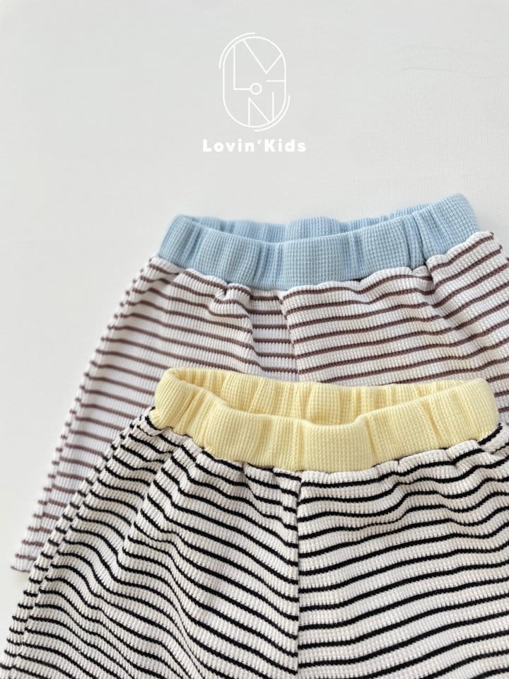 Lovin - Korean Children Fashion - #littlefashionista - Line Shorts - 10