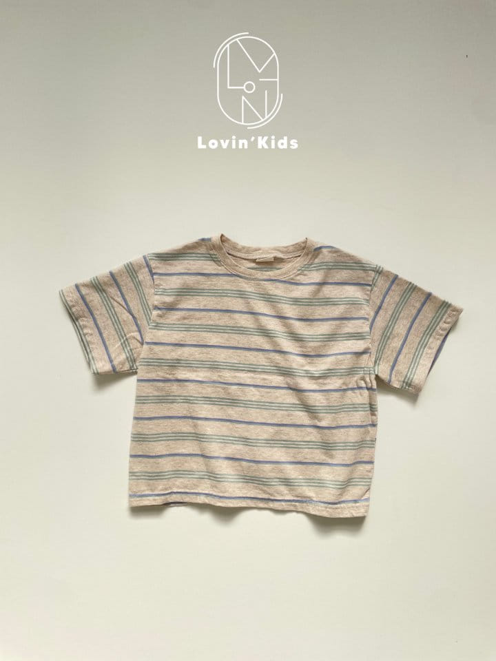 Lovin - Korean Children Fashion - #magicofchildhood - Sand Short Sleeve Tee - 4
