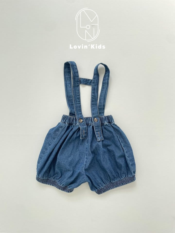 Lovin - Korean Children Fashion - #minifashionista - Dungarees Balloon Jeans - 4