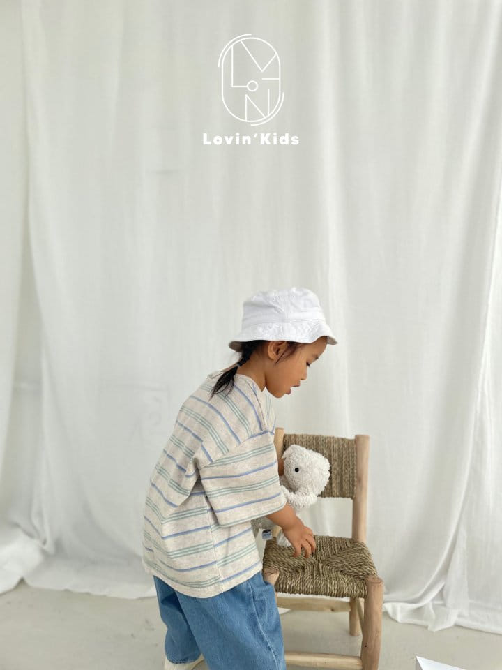 Lovin - Korean Children Fashion - #toddlerclothing - Sand Short Sleeve Tee - 7