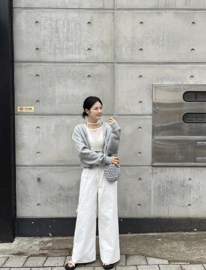 Lowell - Korean Women Fashion - #momslook - Bitter Bocowl Cardigan - 5