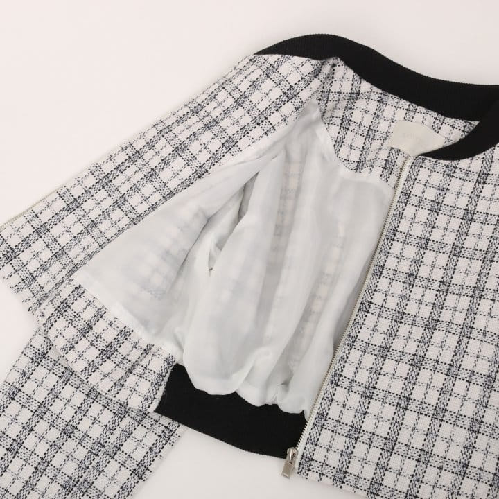 Lowell - Korean Women Fashion - #shopsmall - Rayna Tweed Jacket - 8