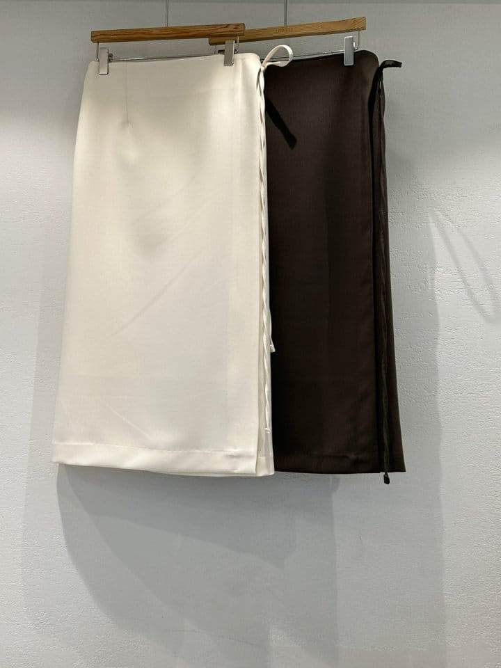Lowell - Korean Women Fashion - #thatsdarling - Lotte Wrap Skirt - 9