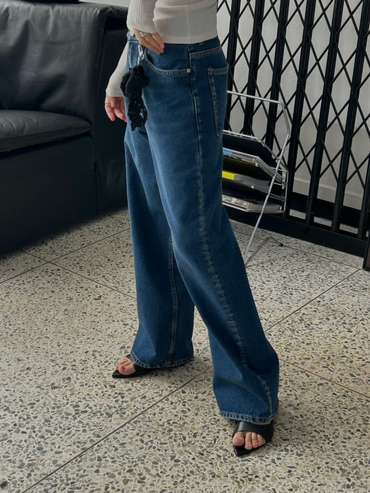 Made - Korean Women Fashion - #momslook - Tember Denim Pants - 5