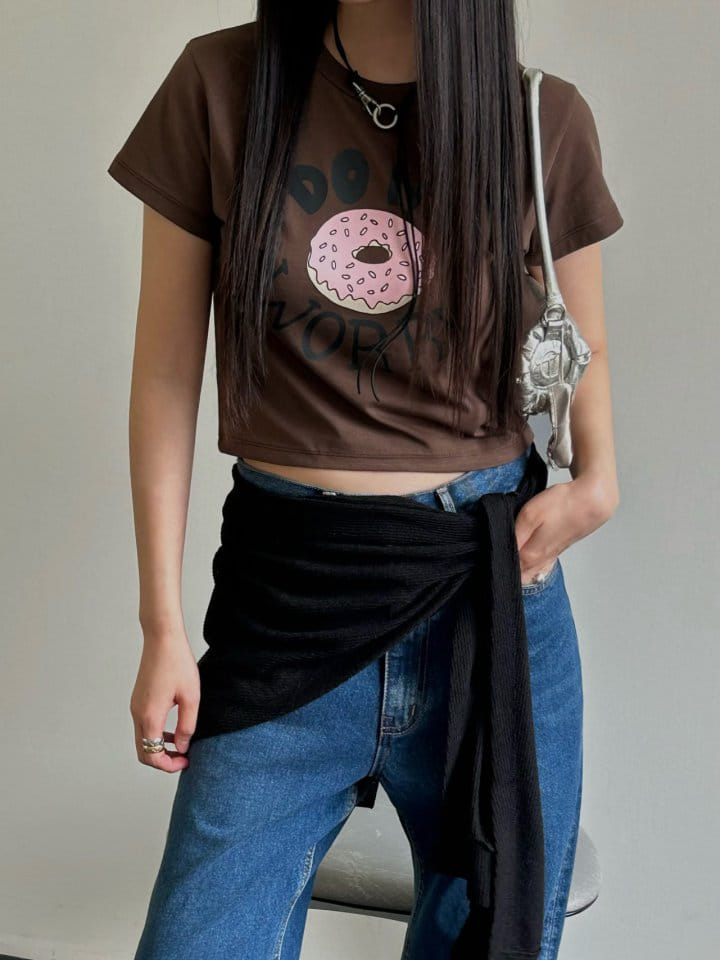 Made - Korean Women Fashion - #momslook - Donut Tee - 11