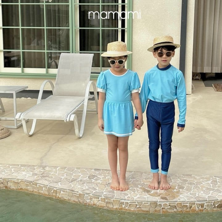 Mamami - Korean Children Fashion - #kidsstore - Swan Swim Skirt - 6