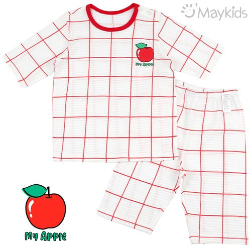 Maykids - Korean Children Fashion - #childofig - Apple Patch