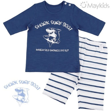 Maykids - Korean Children Fashion - #magicofchildhood - Surfing Shark