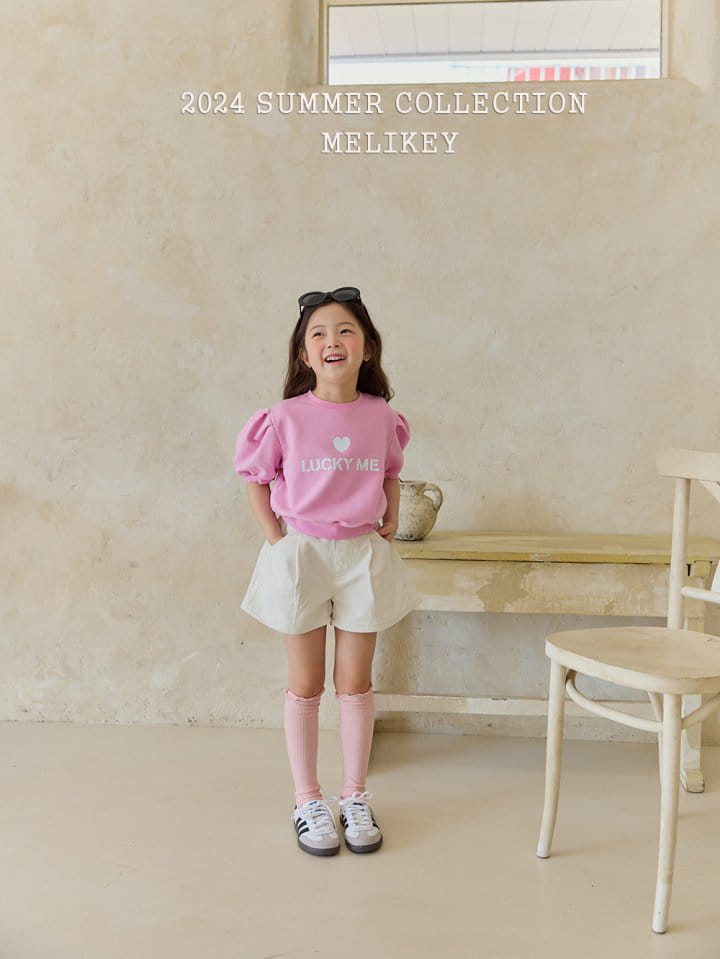 Melikey - Korean Children Fashion - #Kfashion4kids - A Line Ivory Shorts - 5