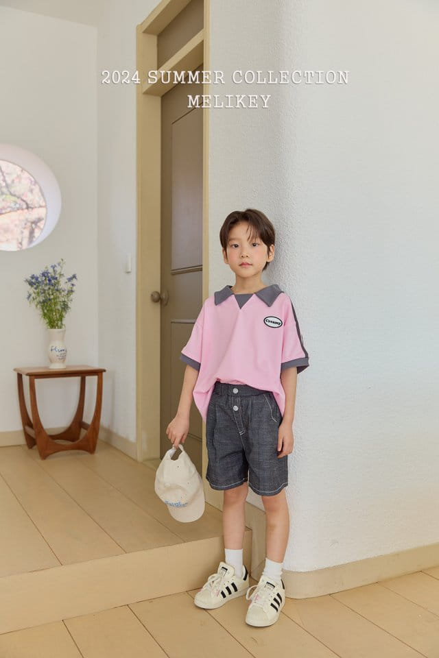 Melikey - Korean Children Fashion - #designkidswear - 88 Collar Tee - 11