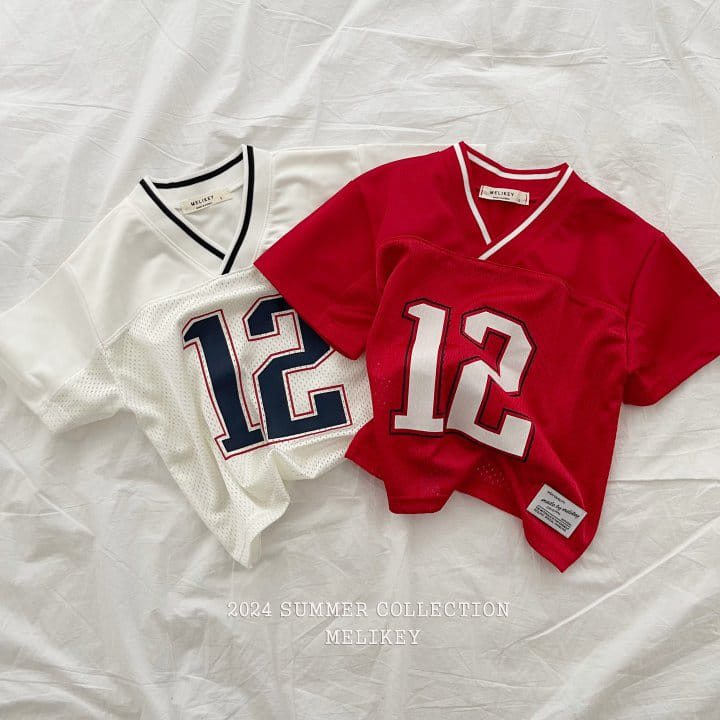 Melikey - Korean Children Fashion - #designkidswear - 12 Mesh Short Sleeve Tee - 10