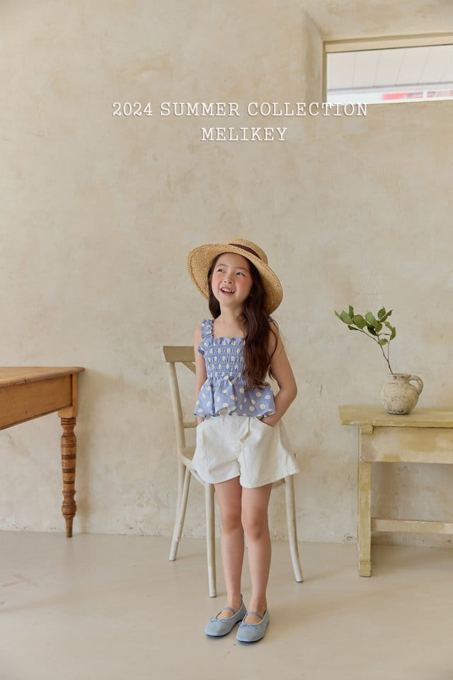 Melikey - Korean Children Fashion - #kidsshorts - A Line Ivory Shorts - 2