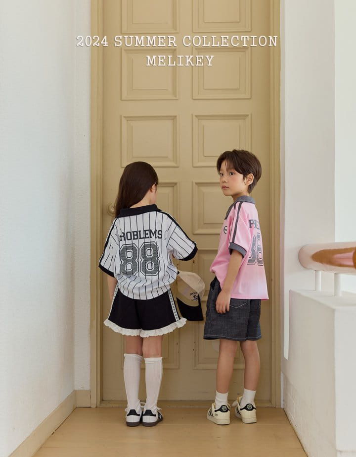 Melikey - Korean Children Fashion - #kidsstore - 88 Collar Tee
