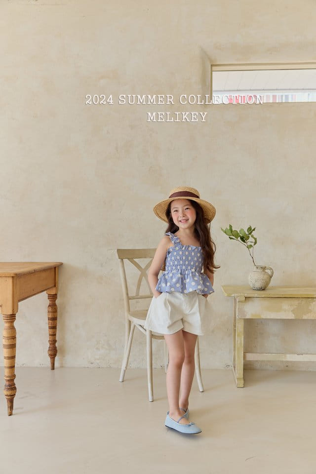 Melikey - Korean Children Fashion - #kidsstore - A Line Ivory Shorts - 4