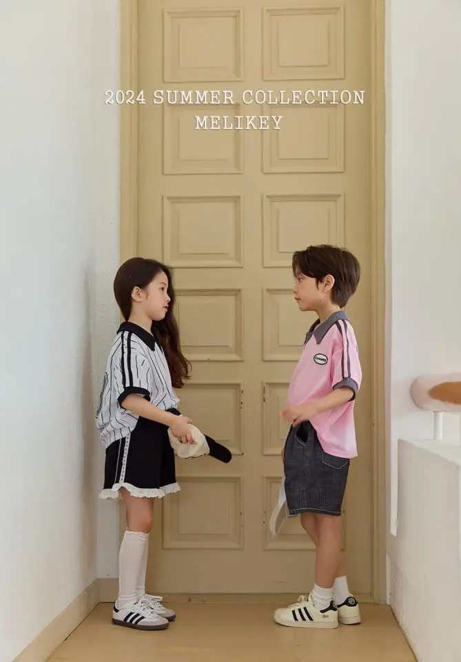 Melikey - Korean Children Fashion - #kidzfashiontrend - 88 Collar Tee - 2