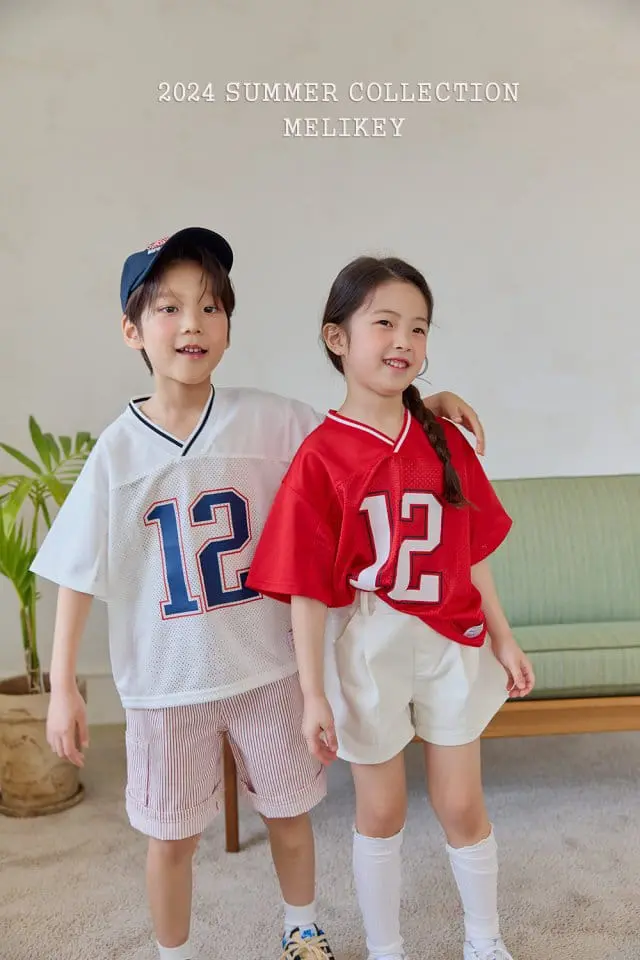 Melikey - Korean Children Fashion - #littlefashionista - 12 Mesh Short Sleeve Tee - 3