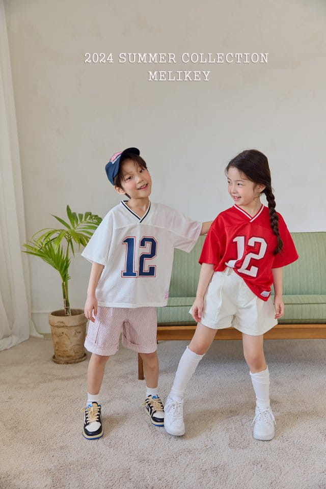 Melikey - Korean Children Fashion - #littlefashionista - 12 Mesh Short Sleeve Tee - 4
