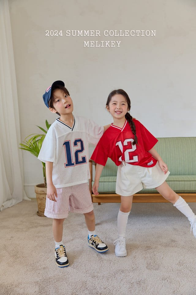 Melikey - Korean Children Fashion - #minifashionista - 12 Mesh Short Sleeve Tee - 5