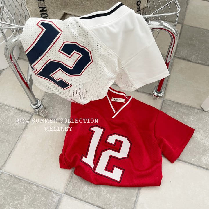 Melikey - Korean Children Fashion - #prettylittlegirls - 12 Mesh Short Sleeve Tee - 6