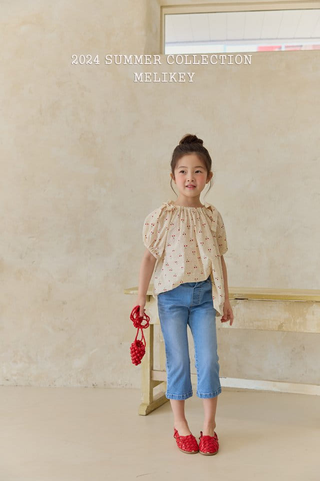 Melikey - Korean Children Fashion - #prettylittlegirls - Straight Cropped Shorts  - 5