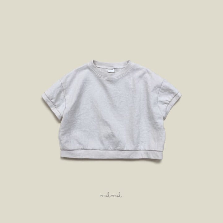 Melmel - Korean Children Fashion - #stylishchildhood - Short Sleeve Sweatshirt - 5