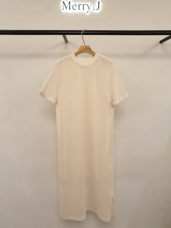 Merry J - Korean Women Fashion - #momslook - Net One-Piece - 5