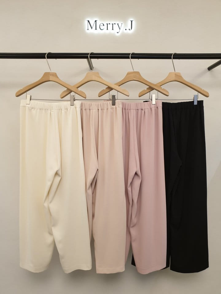 Merry J - Korean Women Fashion - #momslook - Tori Pants - 8
