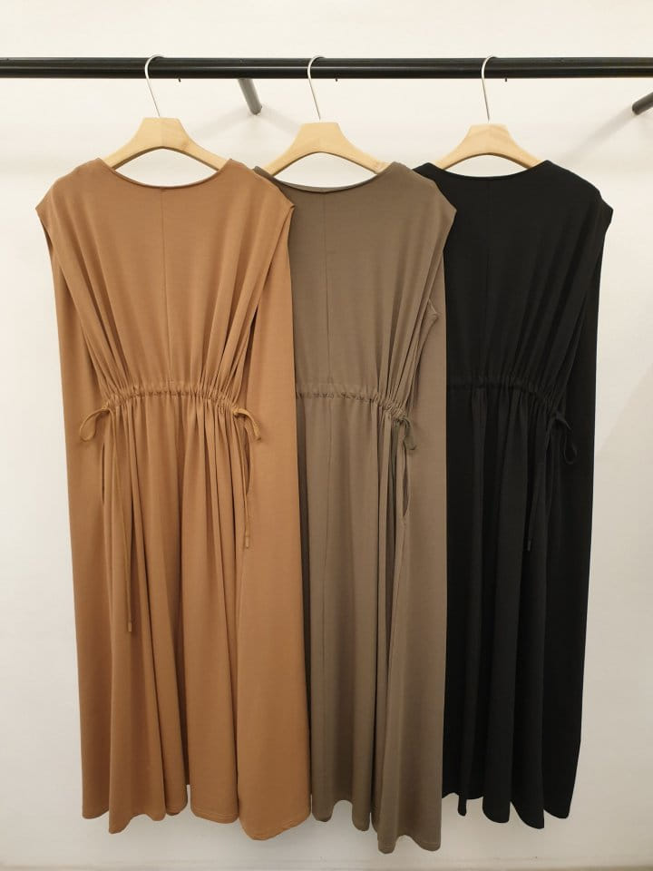 Merry J - Korean Women Fashion - #momslook - Goddess String One-Piece - 2