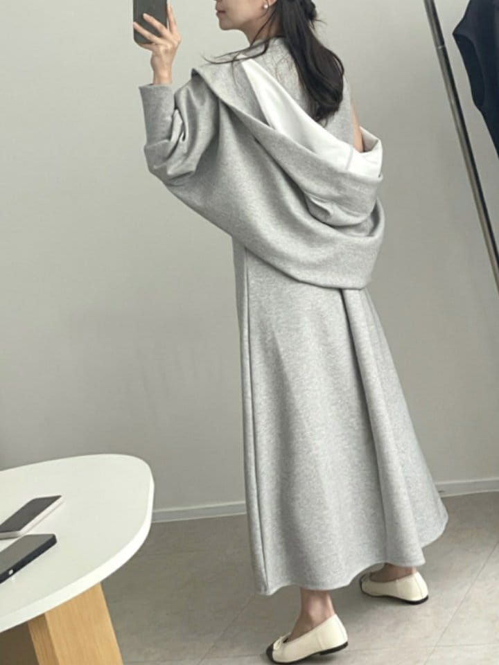 Merry J - Korean Women Fashion - #momslook - Pudding Cap Sleeve One-Piece - 5