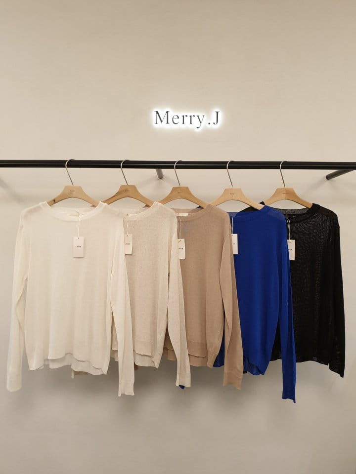 Merry J - Korean Women Fashion - #thelittlethings - Linen C Knit
