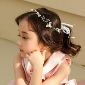Mini Recipe - Korean Children Fashion - #Kfashion4kids - Blossom Tiara