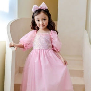 Mini Recipe - Korean Children Fashion - #childofig - Pink Fairy Ribbon Hair Band