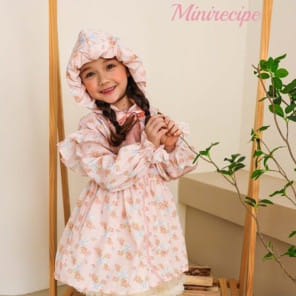 Mini Recipe - Korean Children Fashion - #fashionkids - Floral Rain Coat