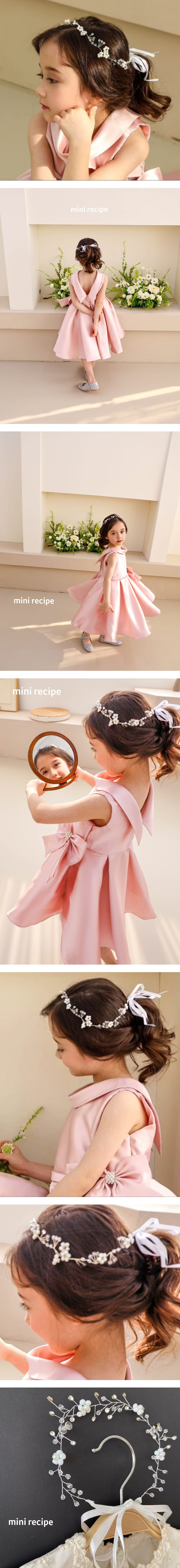 Mini Recipe - Korean Children Fashion - #littlefashionista - Blossom Tiara - 2