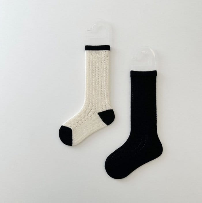 Miso - Korean Children Fashion - #kidzfashiontrend - Oreo Banjang Socks - 4