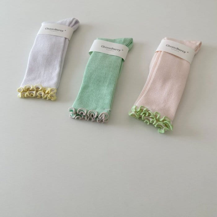 Miso - Korean Children Fashion - #childofig - Shu Frill Banjang Socks - 7