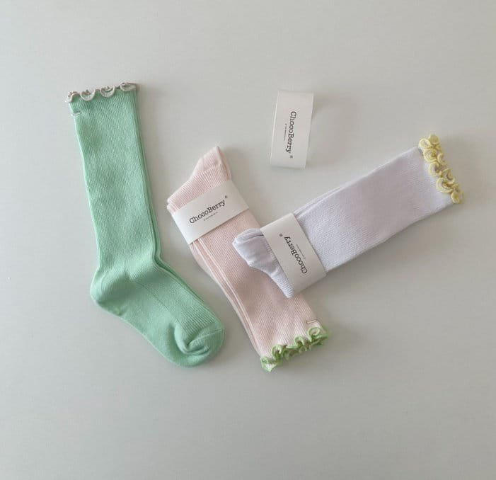 Miso - Korean Children Fashion - #childofig - Shu Frill Banjang Socks - 8