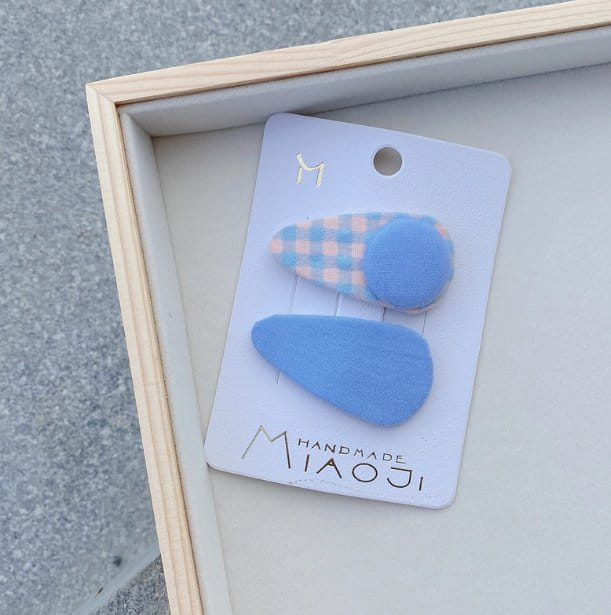 Miso - Korean Children Fashion - #prettylittlegirls - One Point Ticking Pin Set - 4