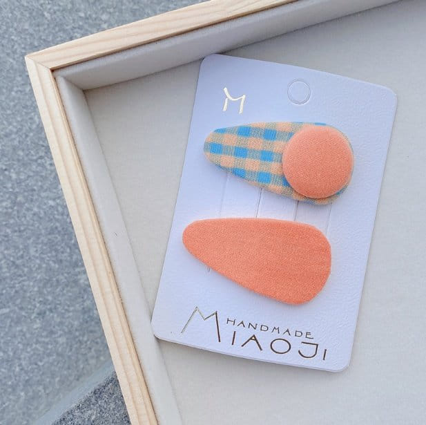 Miso - Korean Children Fashion - #childofig - One Point Ticking Pin Set - 5