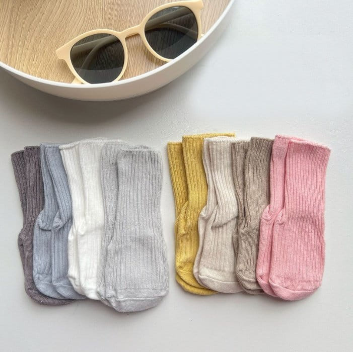 Miso - Korean Children Fashion - #childrensboutique - Bebe Daily Socks 