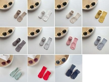 Miso - Korean Children Fashion - #designkidswear - Bebe Daily Socks  - 2