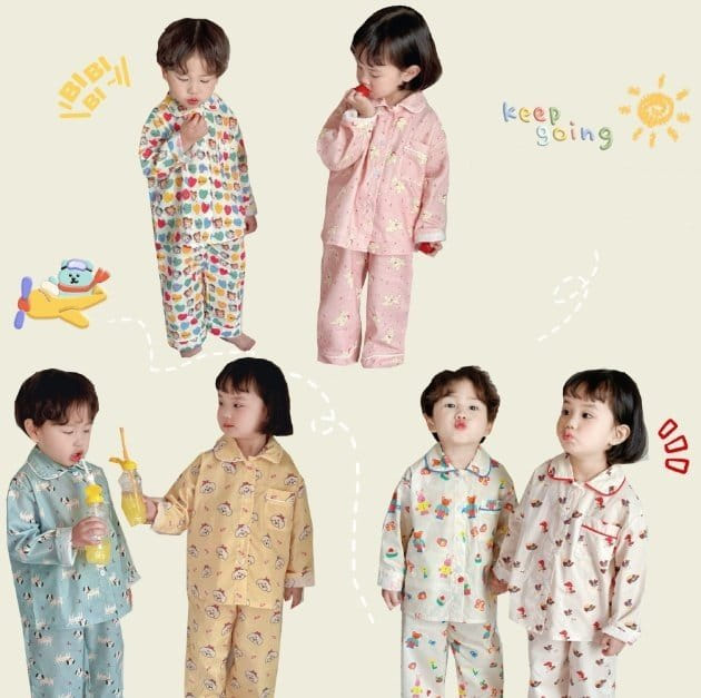 Miso - Korean Children Fashion - #designkidswear - Bon Bon Pajamas 