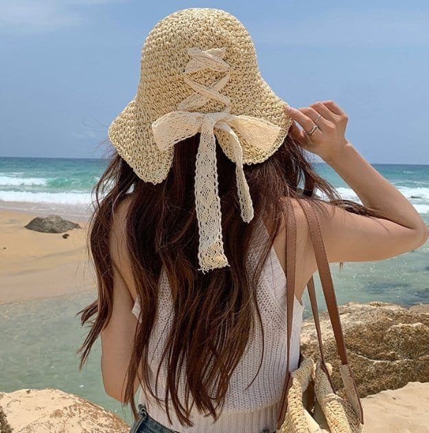 Miso - Korean Children Fashion - #discoveringself - Adult Back Lace Benny Hat - 2