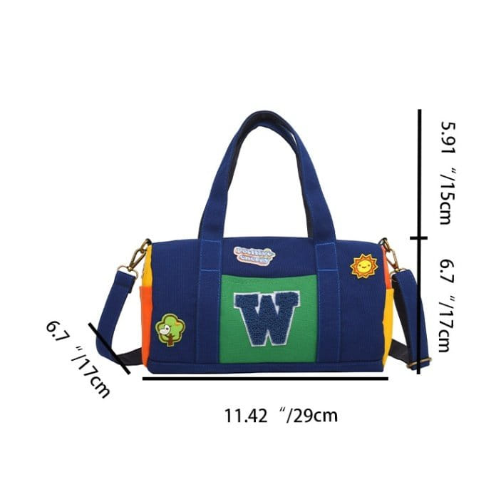 Miso - Korean Children Fashion - #fashionkids - W Patch Bag - 6