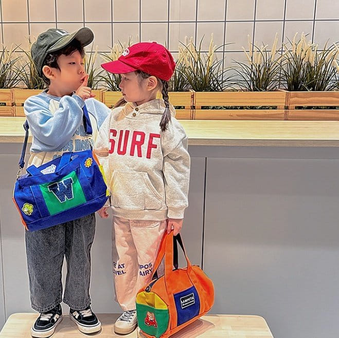 Miso - Korean Children Fashion - #kidsstore - W Patch Bag - 8