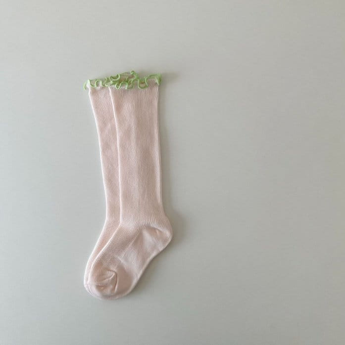 Miso - Korean Children Fashion - #littlefashionista - Shu Frill Banjang Socks - 3