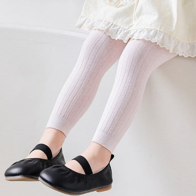 Miso - Korean Children Fashion - #minifashionista - No Foot Rib Leggings  - 10