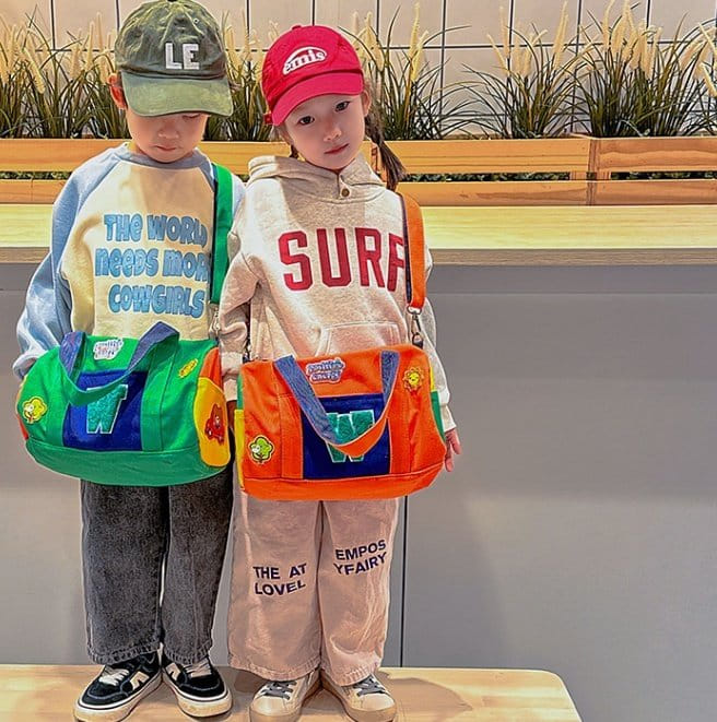 Miso - Korean Children Fashion - #stylishchildhood - W Patch Bag